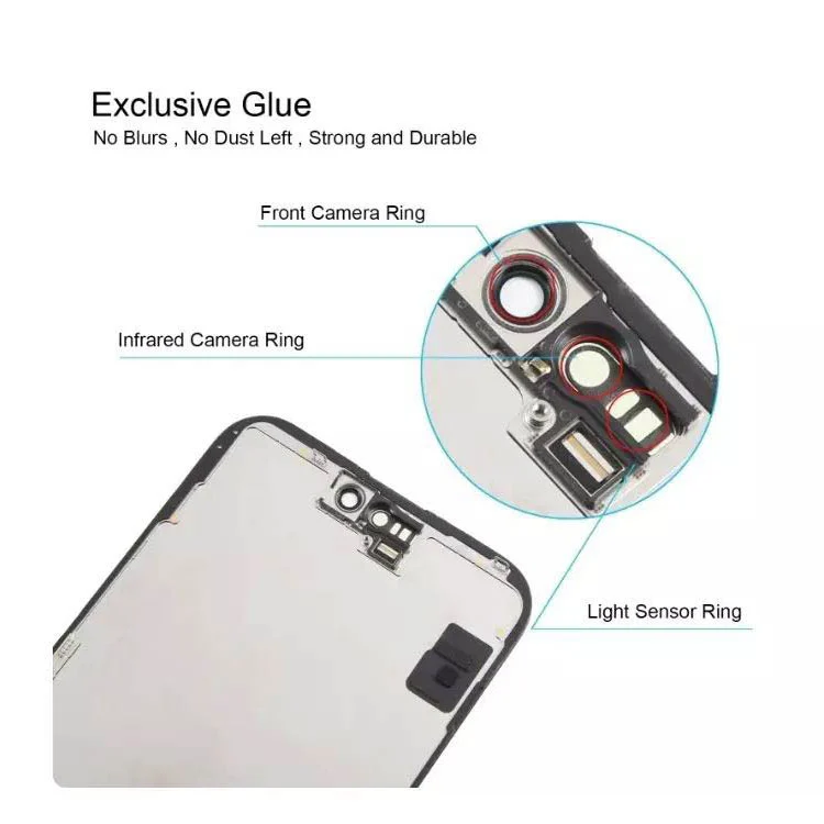15 Plus LCD ekranları