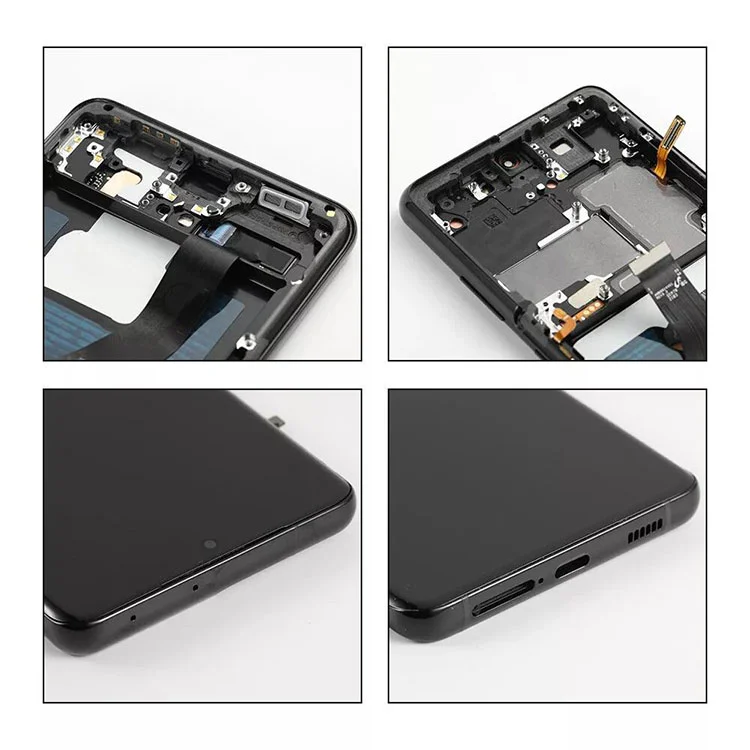 Samsung Galaxy S21 üçün Ultra LCD ekran sensoru ekran montaj dəyişdirilməsi